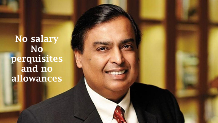 Mukesh Ambani forgoes salary for 4th year in a row Mukesh Ambani forgoes salary for 4th year in a row